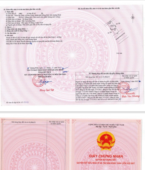 Tất cả các quyền tài sản và lợi ích của Khách hàng phát sinh từ Hợp đồng mua bán nhà hình thành trong tương lai số BN1LK2012/2022/HĐMB-RLQB ký ngày 01/06/2022 giữa Công ty cổ phần Đất xanh Miền Trung và ông Nguyễn Văn Nam, bà Mai Thị Diên thuộc dự án Khu